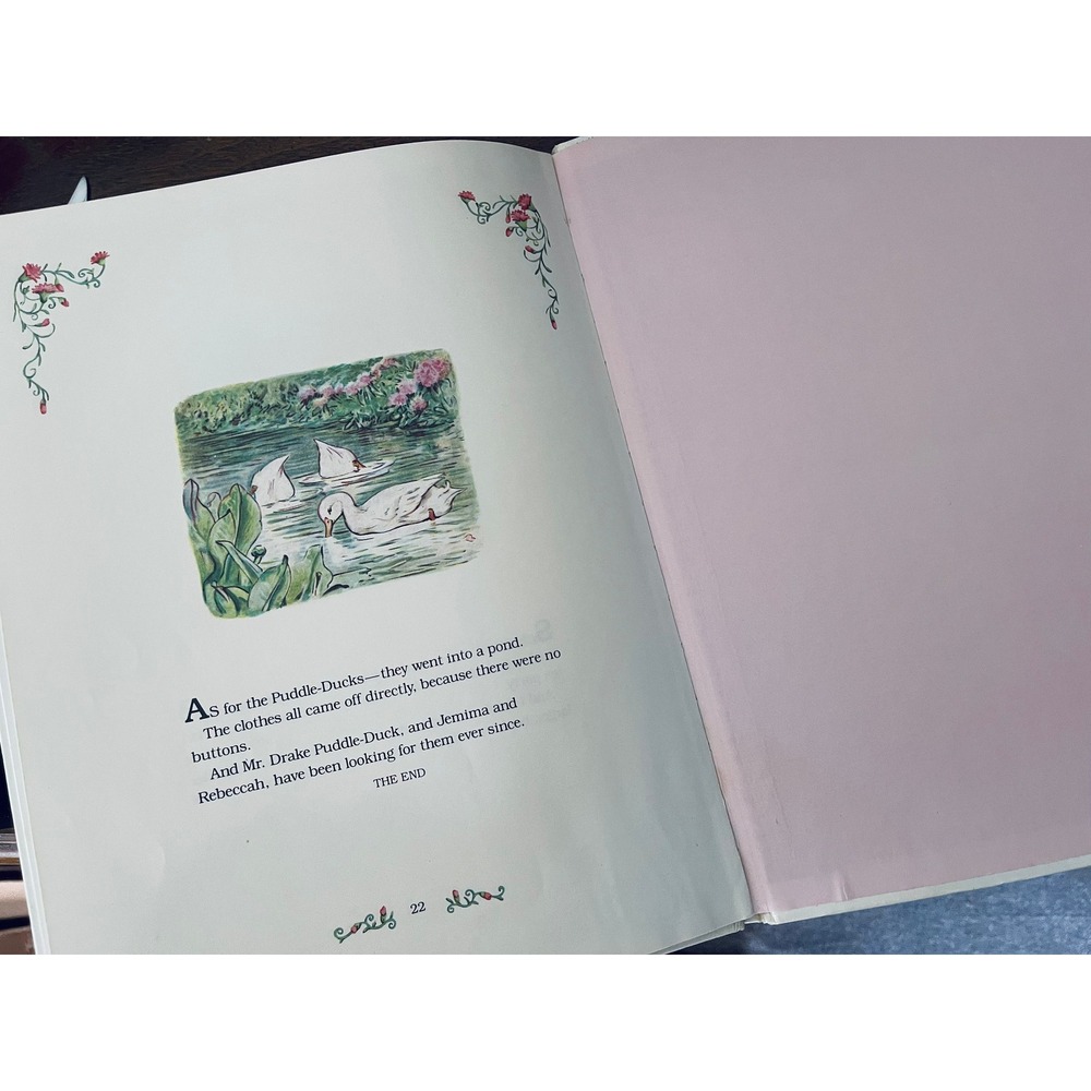 1992 The Tale of Tom Kitten by Beatrix Potter‎ Ottenheimer Publishers hardcover - Picture 6 of 7